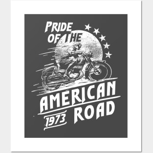 American Pride Motorcycle Posters and Art